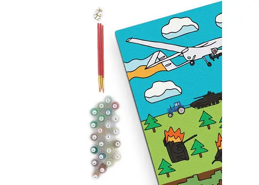 Раскраска по номерам Оrner Чернобаевка (40х50) (orner-1669) - фото 3