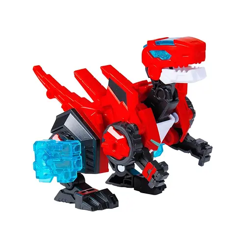 Динозавр-трансформер Раптор-Бот Dinoster EU580840-1 бокс для зберігання, червоний - фото 1