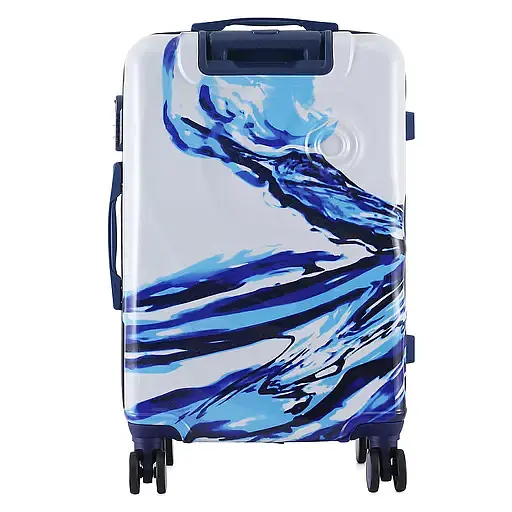 Валіза Semi Line 24" M White/Blue Print (T5653-2) - фото 5