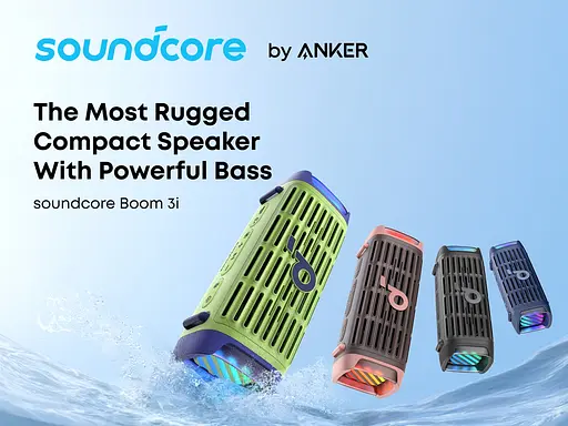 Акустична система Anker SoundCore Boom 3i Blue (D5100030) - фото 7