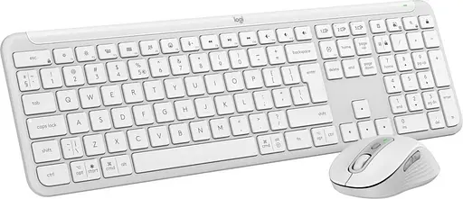 Комплект (Клавіатура та Миша) Logitech MK950 Wireless (920-012491) Off-White - фото 1