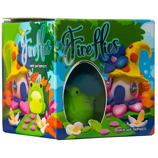 Набор для творчества 30413 (укр.) Fireflies – лягушонок, в коробке 11,5-11,3-11,5 см
