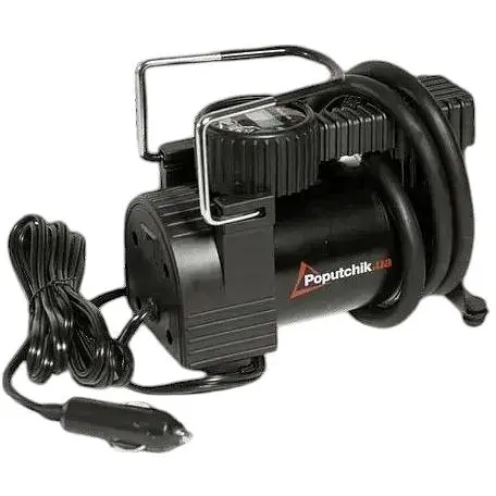 Автокомпрессор Poputchik 40 л/мин Автостоп с цифровым манометром 10 АТМ/150PSI - фото 1