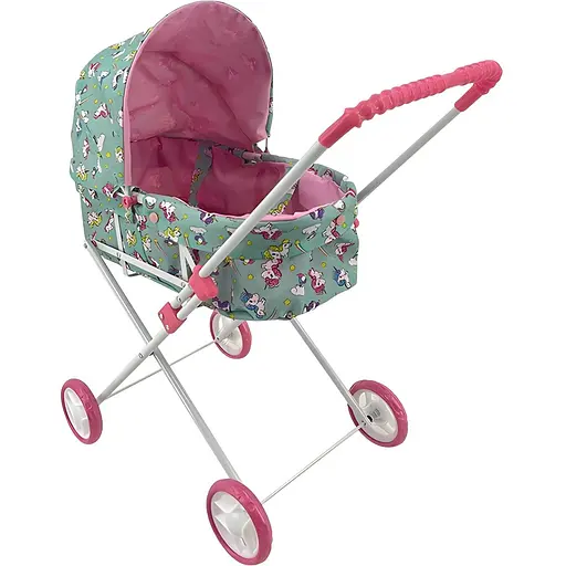 Коляска для куклы Melobo 9308 (HT) зеленая