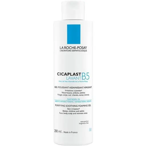 Очищающий гель La Roche-Posay Cicaplast Lavant B5 для детей и взрослых 200 мл