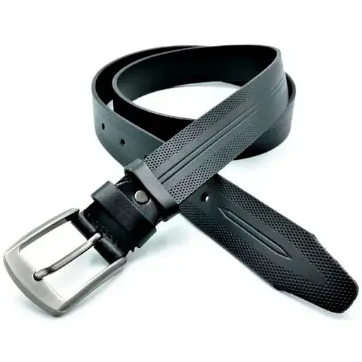 Ремінь шкіряний Weatro чоловічий 3,3х105-125 см acs0027325 - фото 1