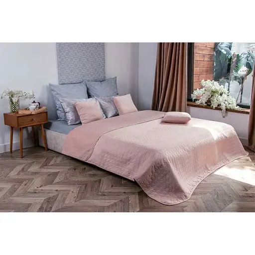 Набір VeLour  покривало та 2 чохли на подушки Apricot (К_994.55_Apricot) - фото 2