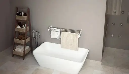 Сушилка для белья настенная Colombo Soffietto Alu 120 (SF120A) - фото 2