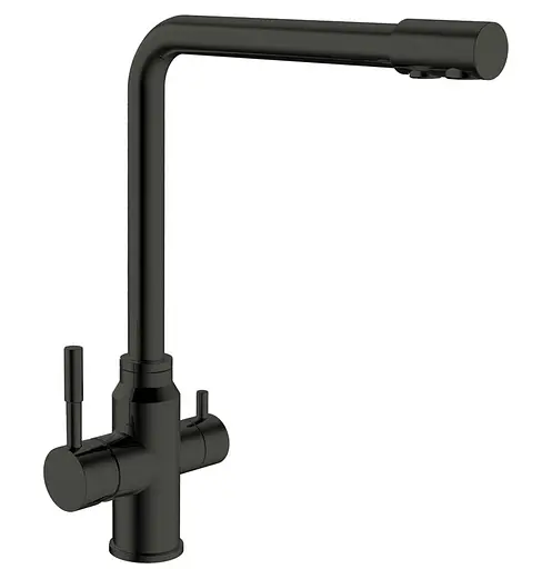 Змішувач для кухні Mixxus SUS-021 BLACK MI5861 - фото 1