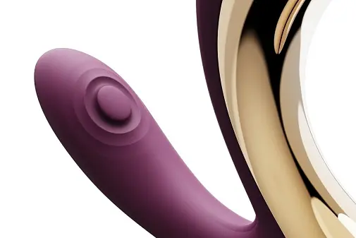 Вібратор Zalo Talis G-Spot PulseWave 14.4 см фіолетовий - фото 4