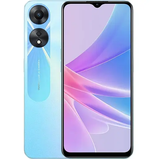 Смартфон Oppo A78 5G 8/128GB Glowing Blue - фото 1