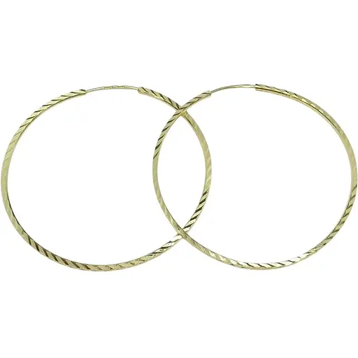 Золотые серьги Столичная Ювелирная Фабрика с алмазной гранью. 100025/55Ж