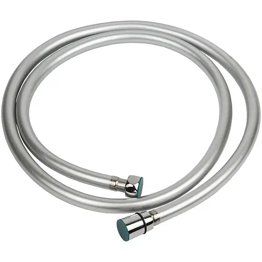 Шланг для ручного душа Aquatica 1/2" PVC 3-х слойный с серебристым подшипником 150 см (9791611) - фото 1