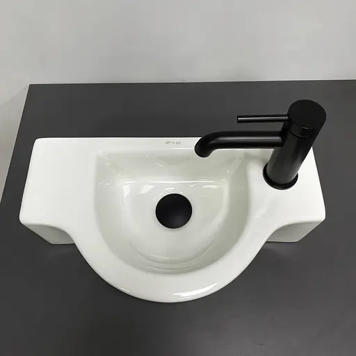 Умивальник VBI Rimella white накладний підвісний VBI-015618, Білий - фото 2