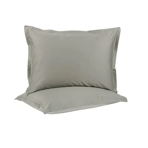 Наволочки с ушками сатин 50 х 70 см Lotus Home - Florida оливковый, 2 шт. (SVT-2000022353083) - фото 1