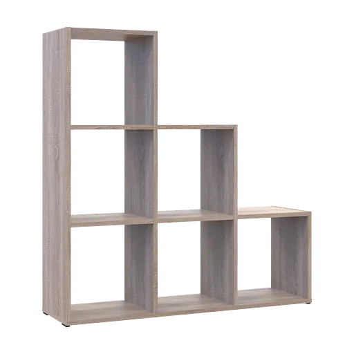 Стеллаж Doros Степь 3х3 Дуб сонома открытый 102.6х28.8х106.1 (41516160) - фото 6