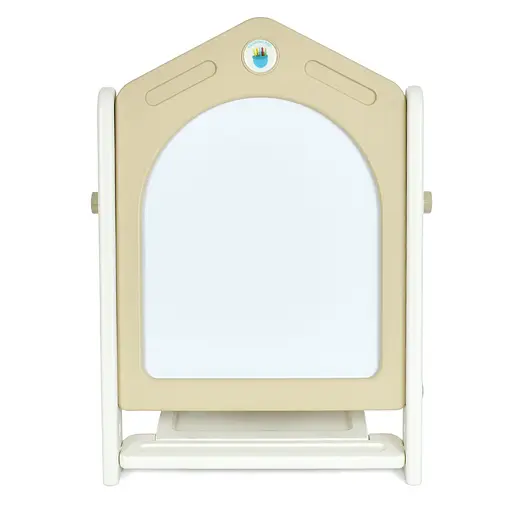 Мольберт-дошка двостороння Bambi Y1029, стільчик, аксесуари, складаний, Розміри (ШхГхВ): 62x45.6x78.5/96 см, Білий - фото 2