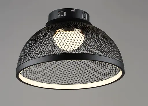 Люстра світлодіодна в стилі лофт VALESO B YH1349/28W BK+GD