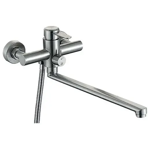 Смеситель для ванны Mixxus FAN-006 MI6104 Нержавеющая сталь - фото 1