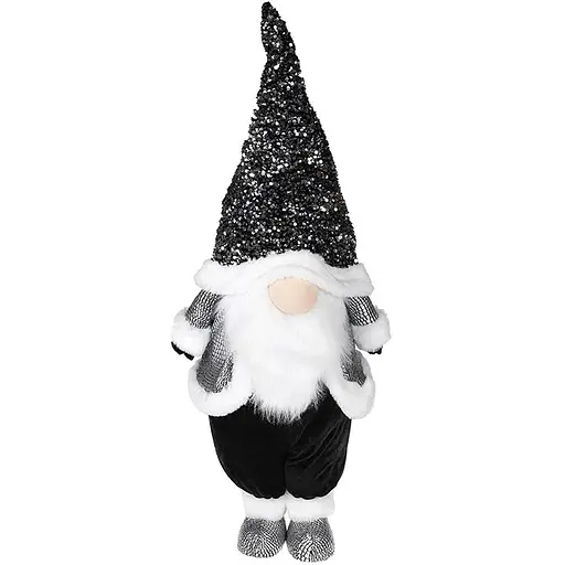Мягкая игрушка Bona Black & White Гном в пайетках 35х26х97 см (000264832)