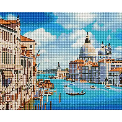 Алмазная мозаика Каналы Венеции Brushme DBS1012 40х50 см