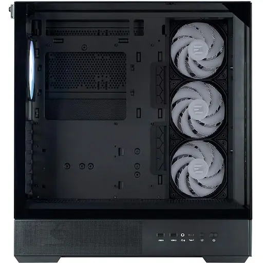 Корпус Zalman P40 Prism Plus ARGB без блока питания, черный (P40PRISMPLUSBLACK) - фото 7