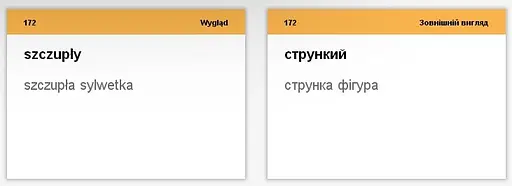 Настільна гра English Student Картки для вивчення розмовної польської мови English Student (укр.) (39122656) - фото 6