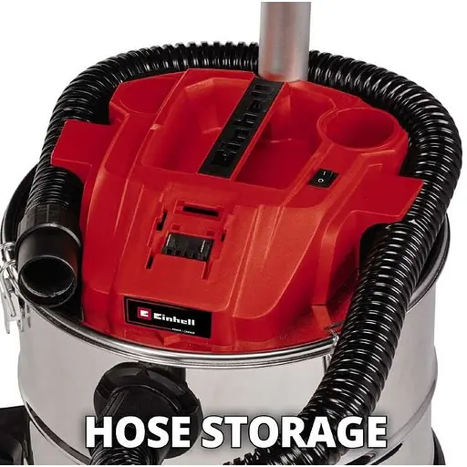 Пылесос для золы Einhell TE-AV 18/15 Li C - Solo PXC 18В профессиональный аккумуляторный без АКБ и ЗУ (2351700) - фото 5