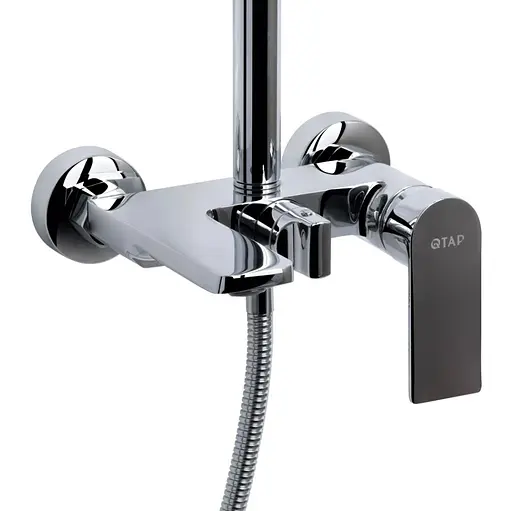 Душова система універсальна Qtap Aries Chrome з виливом QTARI111CRM45560 - фото 2