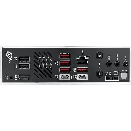Материнська плата Asus Rog Strix B850-I Gaming WIFI sAM5 B850 2xDDR5 M.2 HDMI USB Type-C WiFi BT mITX - фото 10