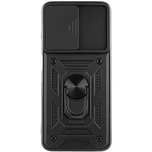 Чехол Ummi Camshield Serge Ring для Xiaomi Redmi 10 Черный - фото 2