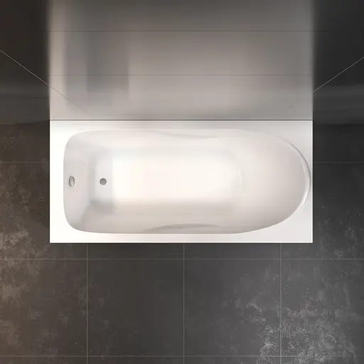 Ванна акриловая Damxa Apollo 150x70 см белый 47WA-150-070W-A Белый - фото 3