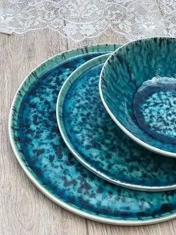 Тарелка керамическая Olens 21 см «Тотем» (JM1535T) - фото 4