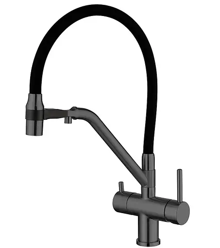 Змішувач для кухні Koer KB-72006-07 із підключенням до фільтру KR3382 - фото 1