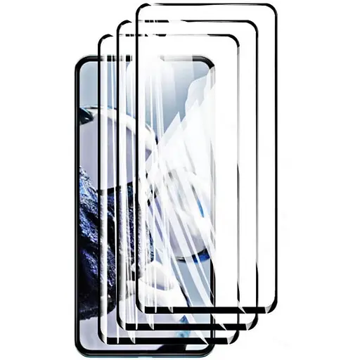 Захисне скло DK для OnePlus 12R/Ace 3/Ace 3 Pro 3D Full Glue 014138 black 3 шт.
