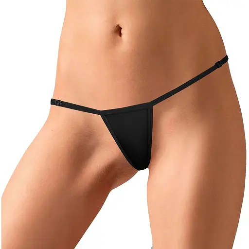 Сексуальні трусики з ланцюжком Art of Sex Bad Bitch чорні, розмір L-2XL