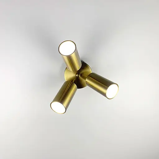 Світильнк 2 в 1 в корпусі кольору латунь Line.F Кількість ламп 2 - фото 7