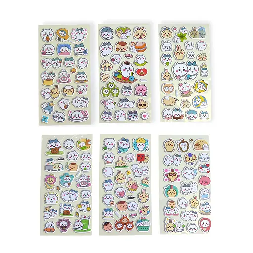 Наліпки дитячі 6 дизайнів 12 шт. (762848ML)