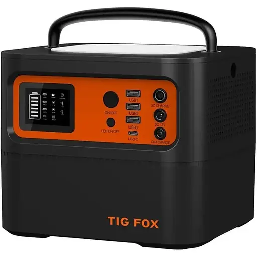 Портативна зарядна станція TIG FOX Portable Power Station T500 540Wh - фото 1