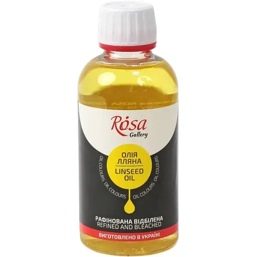 Олія лляна Rosa Gallery рафінована відбілена 250 мл - фото 1