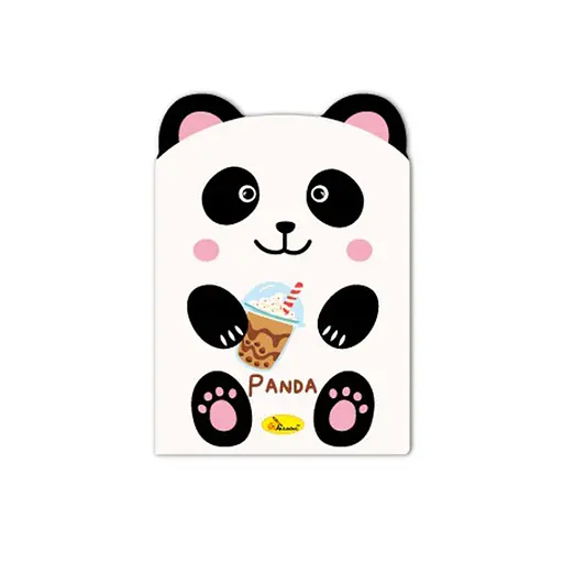 Дитячий блокнот з вушками "Panda" АП-1803-07, 24 сторінки