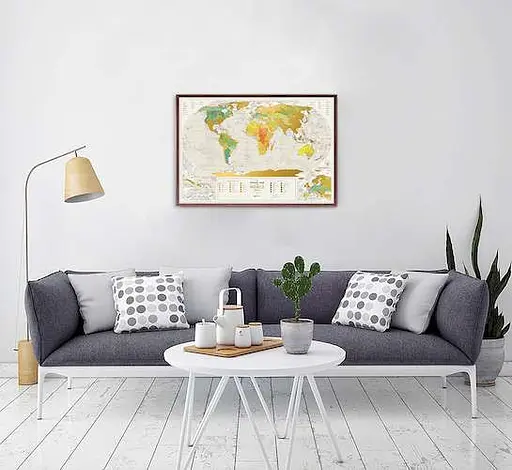 Скретч карта мира 1DEA.me Travel Map Geography World (13029) - фото 8