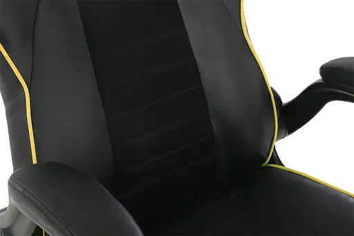 Геймерское кресло GT Racer черное с желтым (X-2760 Black/Yellow) - фото 8
