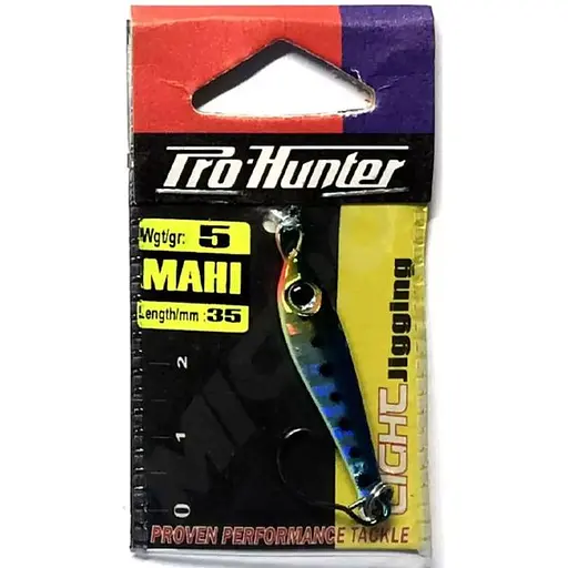 Пількер Prohunter Mahi with single hook 5g Синій (1013-9637.00.95)