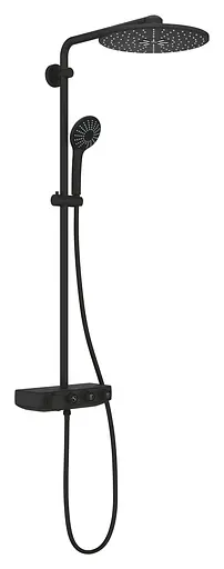 Душова система з термостатом Grohe Euphoria Smart Control System 310 Duo 22120KF0, Чорний матовий - фото 2