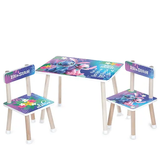 Дитячий Столик M 501-10 стільниця 60 х 40 см, 2 стільчики