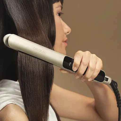 Утюжок для волосся Cecotec Lisse Keratin Essence Champagne - фото 4