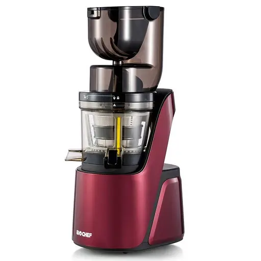Соковичавниця BioChef Quantum Whole Slow Juicer Burgundy - фото 1