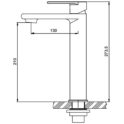 Смеситель для умывальника Gappo G1099-22 - фото 2