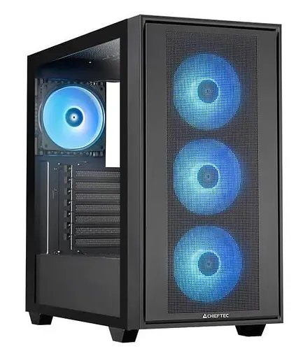 Корпус Chieftec Gaming Hunter 3 ARGB Black (GS-03B-OP) Без БП - фото 1